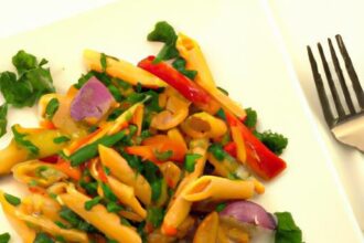 Fusion Flavors: A Refreshing Indian Curry Pasta Salad Recipe