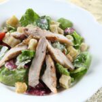 Twist on Tradition: Chicken Caesar Salad Meets Pasta Delight