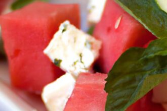 Refreshing Harmony: The Ultimate Watermelon and Feta Salad