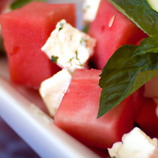 Refreshing Harmony: The Ultimate Watermelon and Feta Salad