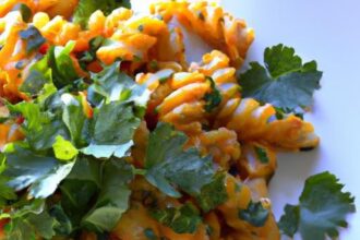 Sweet Potato Pasta Salad with Zesty Maple Dressing Twist