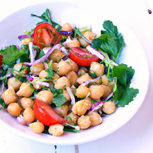 Bright & Healthy Chickpea Salad Recipe to Boost Your Day