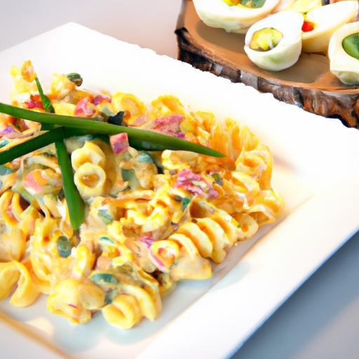 Twist on Tradition: Crafting the Perfect Deviled Egg Pasta Salad
