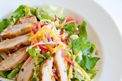 Savory Japanese Miso Chicken Salad: A Flavorful Twist