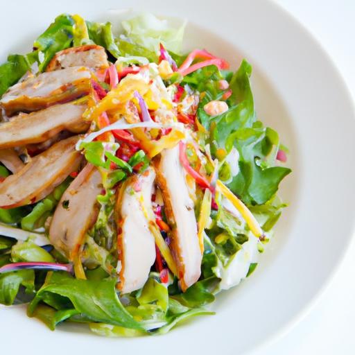Savory Japanese Miso Chicken Salad: A Flavorful Twist