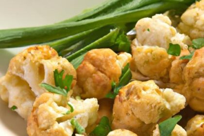 Crispy Baked Buffalo Cauliflower Bites: A Zesty Veggie Treat