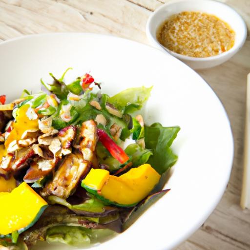 Savory Japanese Miso Chicken Salad: A Flavorful Twist