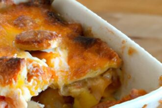 Hearty Sausage Egg and Cheese Bake: A Breakfast Delight