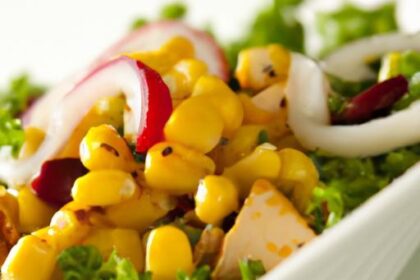 Zesty Mexican Street Corn Chicken Salad: Fresh & Flavorful!
