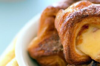 Flaky Delight: How to Make Croissant French Toast Bake