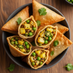 Crispy Indian Samosas: A Flavorful Journey with Chutney