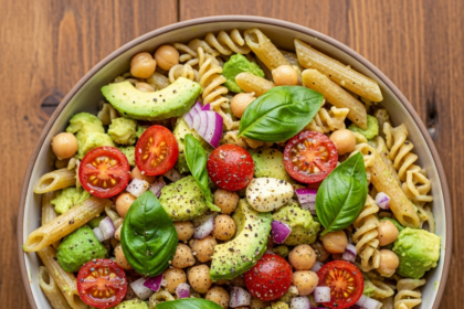 Creamy Avocado Chickpea Pasta Salad: A Nutritious Twist