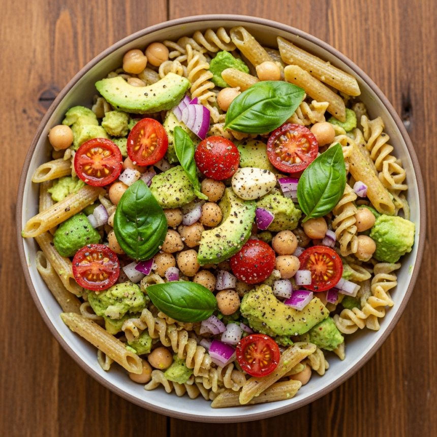 Creamy Avocado Chickpea Pasta Salad: A Nutritious Twist