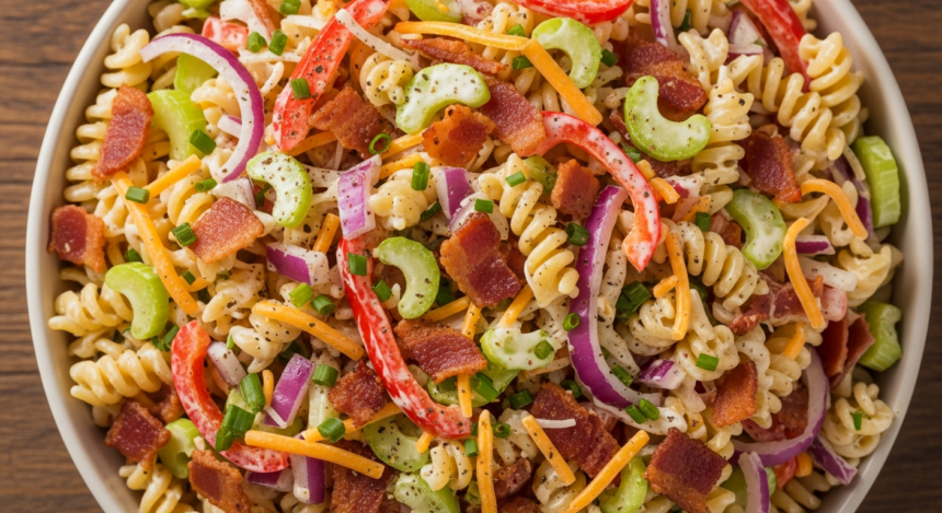 Crisp & Creamy: The Ultimate Bacon Ranch Pasta Salad Guide