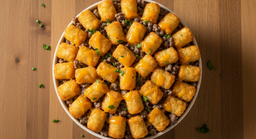 Classic Comfort: The Original Tater Tot Casserole Recipe