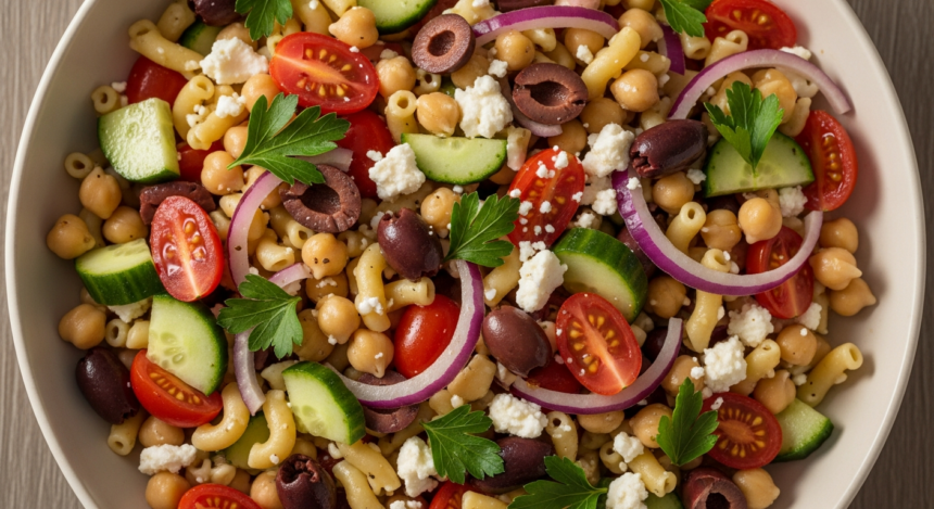 Chickpea Pasta Salad: A Nutritious Twist on Classic Favorites
