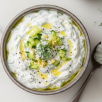 Creamy Twist: Tzatziki Sauce Made with Sour Cream