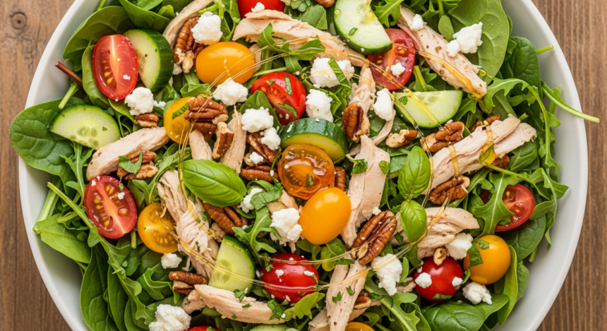 Sweet & Savory: The Ultimate Honey Drizzled Chicken Salad