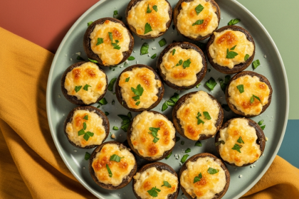 Boursin-Stuffed Mushrooms: A Flavorful Bite of Bliss
