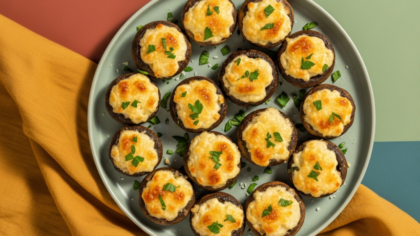 Boursin-Stuffed Mushrooms: A Flavorful Bite of Bliss