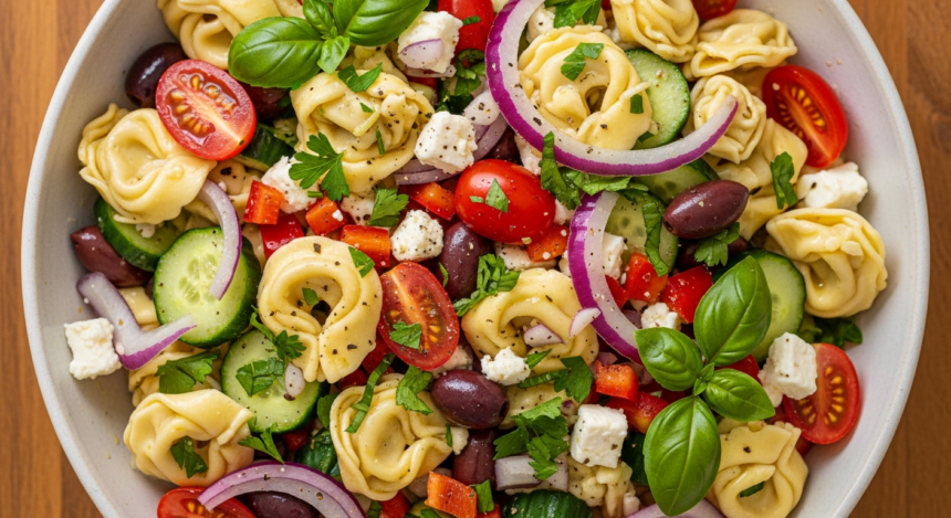 Chilled Tortellini Salad: A Fresh Twist on Classic Pasta