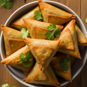 Crispy Indian Samosas: A Flavorful Journey with Chutney