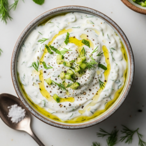 Creamy Twist: Tzatziki Sauce Made with Sour Cream