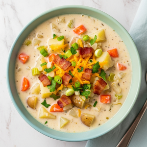 Classic Comfort: Timeless Old-Fashioned Potato Soup Recipe
