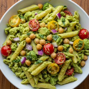 Creamy Avocado Chickpea Pasta Salad: A Nutritious Twist