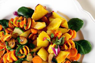 Bright & Nutty: Sweet Potato Pasta Salad with Maple Dressing