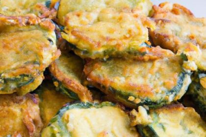 Crispy Zucchini Fritters Made Easy in the Air Fryer