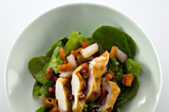 Cozy Up with a Flavorful Curry-Spiced Warm Chicken Salad