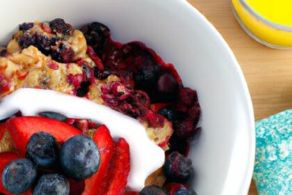 Creamy Coconut Milk & Berry Oat Bake: A Wholesome Delight