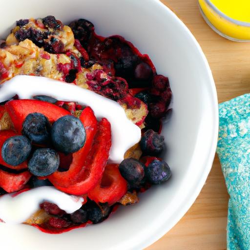 Creamy Coconut Milk & Berry Oat Bake: A Wholesome Delight