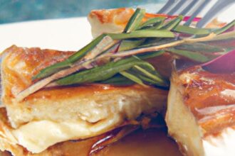 Golden Bliss: The Sweet Magic of Baked Brie with Honey