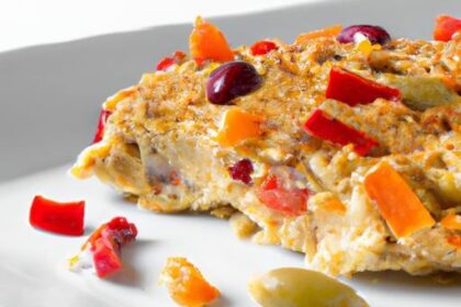 Wake Up Right: Savory Chickpea Flour Breakfast Bake Delight