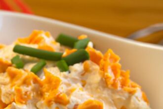 Creamy Cottage Cheese Buffalo Chicken Dip: Healthy & Zesty