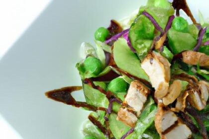 Crunchy Wasabi Pea Chicken Salad: A Zesty Twist to Try