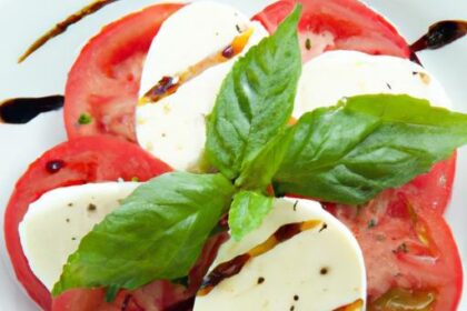 Caprese Salad Magic: Elevate Flavors with Balsamic Drizzle