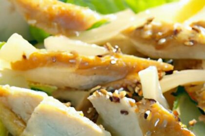 Crunchy Sesame Seed Chicken Salad: A Flavorful Delight