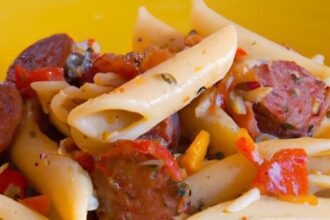 Fiery Sausage Pasta: A Bold Twist on Classic Comfort Food