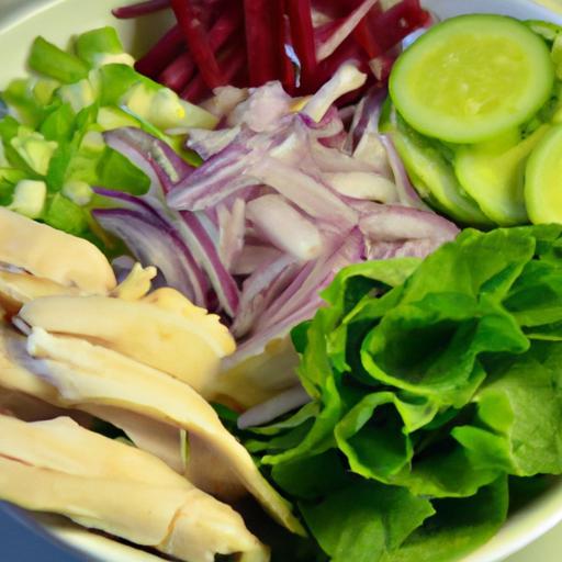Zesty Vietnamese Lemongrass Chicken Salad: Fresh & Flavorful