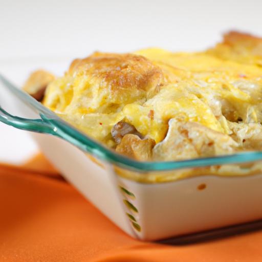 Hearty Sausage, Egg & Biscuit Casserole: Comfort in Every Bite