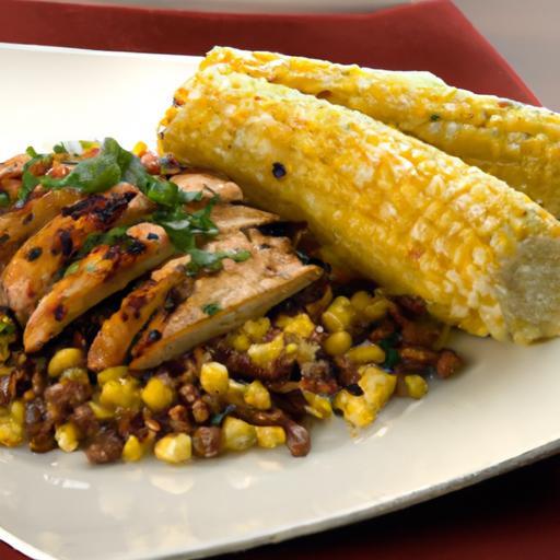 Zesty Grilled Chipotle Chicken & Corn-Bean Salad Delight