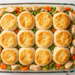 Cozy Up: Ultimate Chicken Pot Pie Casserole with Biscuits