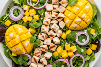 Tropical Twist: How to Make Refreshing Mango Chicken Salad