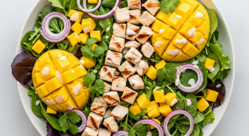 Tropical Twist: How to Make Refreshing Mango Chicken Salad