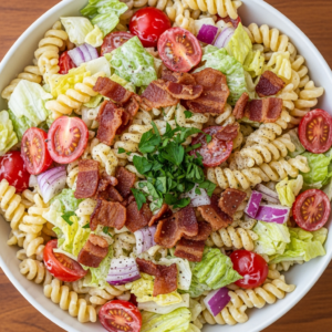 Crisp & Creamy BLT Pasta Salad Recipe: A Perfect Summer Dish