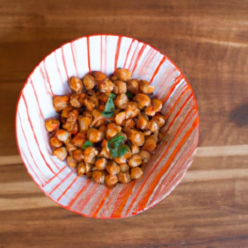 Crunchy Roasted Chickpeas: A Flavorful Spiced ⁢Snack Guide