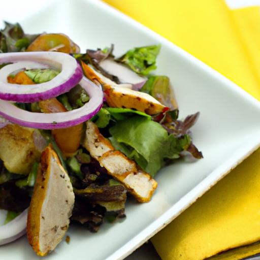 Cozy Up with a Flavorful Curry-Spiced Warm Chicken Salad